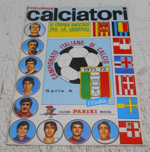 Calciatori 1971 1972 - calciatori, panini