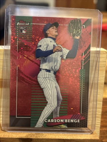 Topps 2026 finest carson benge - carson,