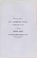 All'Egregio Signore Avv