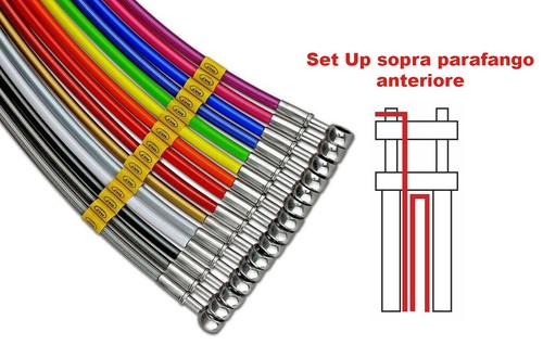 Kit tubi freno setup sopra - freno,
