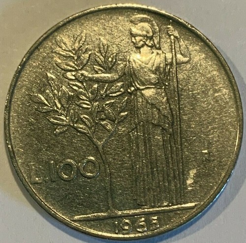 Lira italiana 1965 - 1965, 100