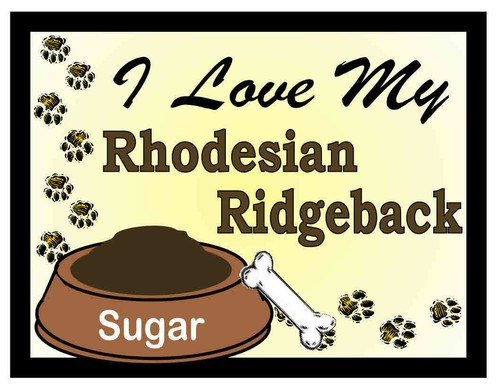 Magnete rhodesian ridgeback - magnete,
