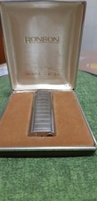 Accendino vintage Ronson  Varaflame Butane Lighter con scatola originale 