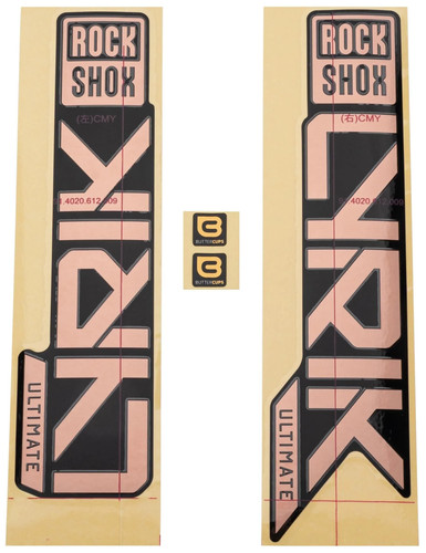 Rockshox set decorativo - rockshox,