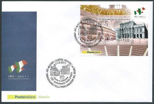 2011 italia fdc - italia, poste