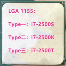 CPU Intel quad-core I5-2500S