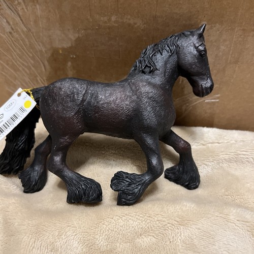 Figurina cavallo frisone - figurina,