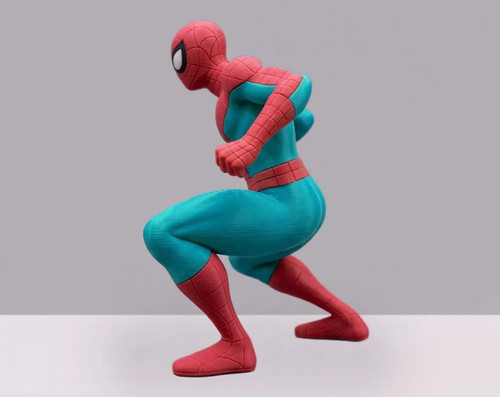 Statua spiderman alta - alta, 11