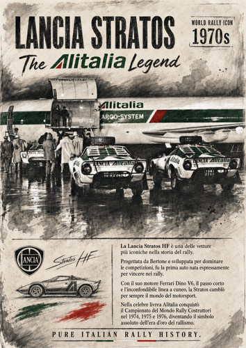 Lancia stratos alitalia - lancia,