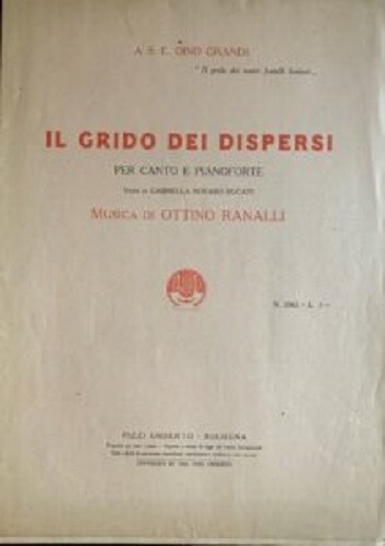 Ducati grido dei dispersi - grido,