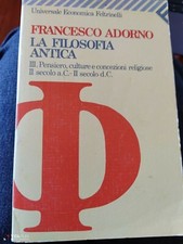 Adorno La filosofia antica III