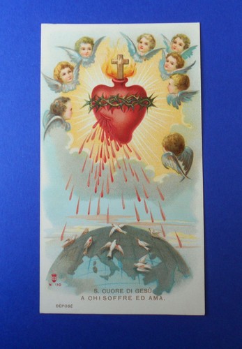 Santino holycard santa lega - santino,