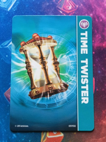 Carte time twister skylanders - time,