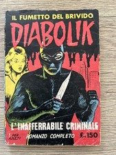 Diabolik  N 2 prima serie