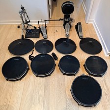 electric drum set used Alesis