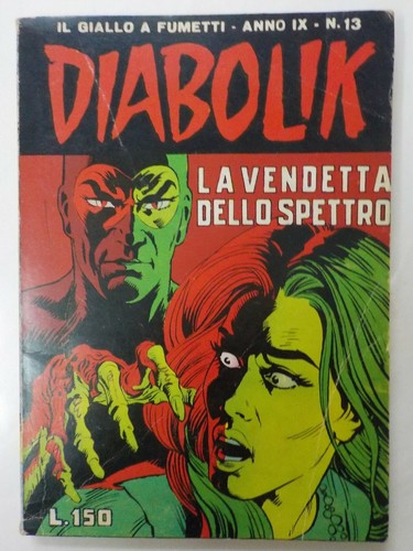 Diabolik anno n 13 - diabolik, (9°)