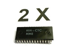 80A-CTC, Microcontrollore, 5V, Timer, MME, RFT, DIL28, come Z80A-CTC, 2 pezzi