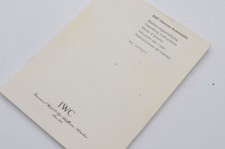 IWC Manuale IWC GST Chrono