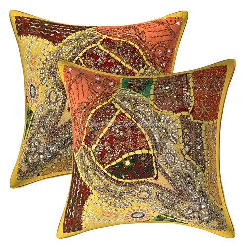 Copricuscino artistico boho