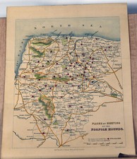Mappa antica 10" luoghi di