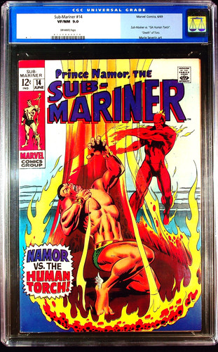 Sub mariner cgc 9 0 - sub-mariner, #14