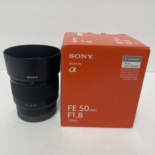 Sony 50mm 8 - fe, f/1.8