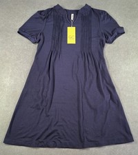 Abito corto donna blu navy