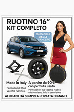Spare Wheel 16" Dacia Sandero