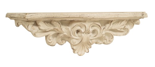Mensola muro legno bianco - mensola,