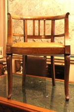 POLTRONCINA A EPOCA ANNI 30/40 AUTENTICA PROVENIENZA EMILIA ROMAGNA CONDIZIO