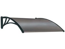 PENSILINA IN POLICARBONATO ALVEOLARE FUME'  cm.150x100x28h.    VETTE