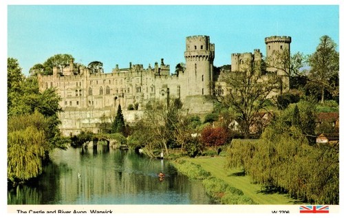 Warwick castle river avon - castle,