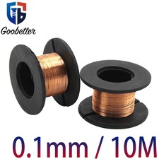 Filo tondo rame 10 m 0,1 mm