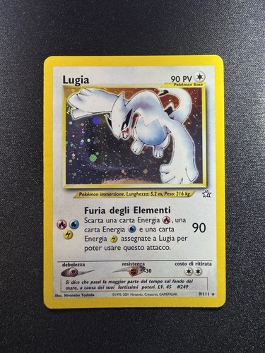 Pokemon lugia holo 111 neo - holo, 9/111