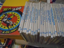 TEX ORIGINALI PRIMA EDIZIONE SEQUENZA COMPLETA DAL 200 AL 299,OTTIMI PIU'CHE OTT