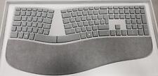 Microsoft Surface Tastiera Ergonomica SC Bluetooth UK Tastiera Hdwr Grigio