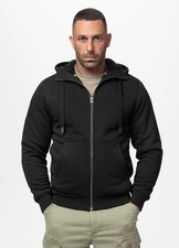 Felpa con cappuccio e zip zip