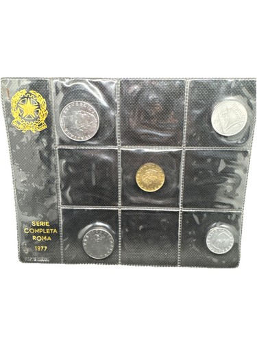 Italy lire set 1977 full - set,