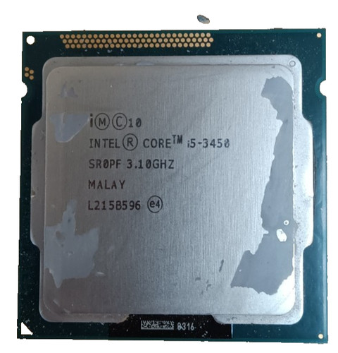 Cpu intel core 3450 1 - cpu, 3,1