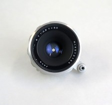 Obiettivo Carl Zeiss Jena Tessar 50 mm f/2.8 per baionetta Exakta #AY