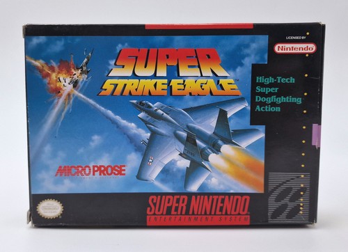 Super strike eagle nintendo - super,