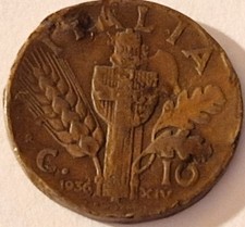 Italia impero rara moneta - impero, 10