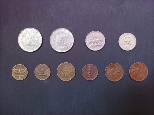 Lotto monete regno italia - 10,