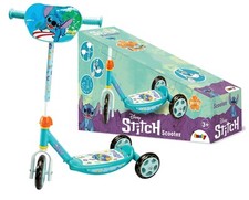 monopattino bambini monopattino Stitch 3 ruote con manubrio regolabile metallo