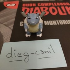 BLASTOISE POKEMON Mini Figure vintage ORIGINALE-TOMY- 