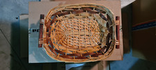 Lotto 3 ceste in vimini utilizzate per pacchi di natale dimensioni max 51x39x14 