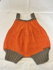 Salopette Bimbo Unisex lavorata a mano lana 