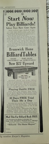 1915 brunswick carom - 1915,