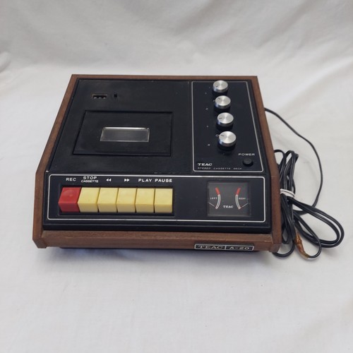 Vtg teac stereo cassette - vtg, a