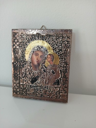 Antico quadro vintage icona - antico,